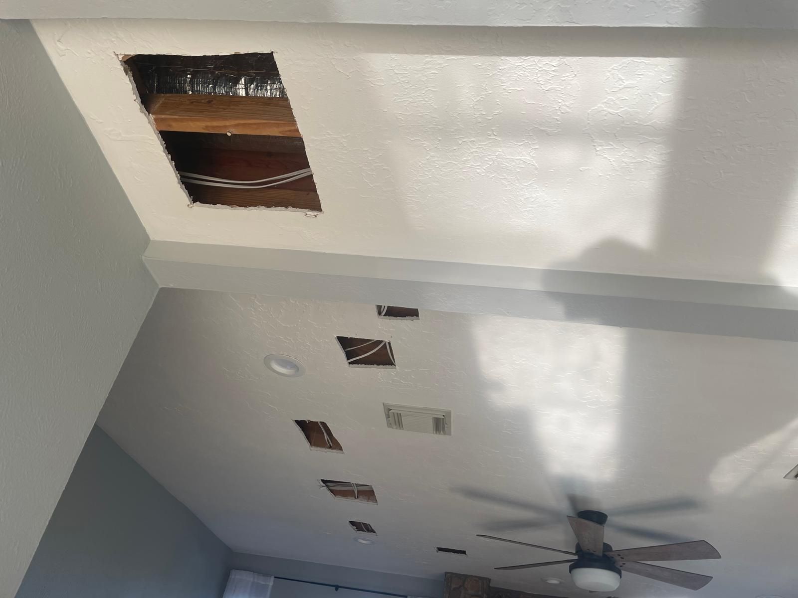 Drywall repair openings