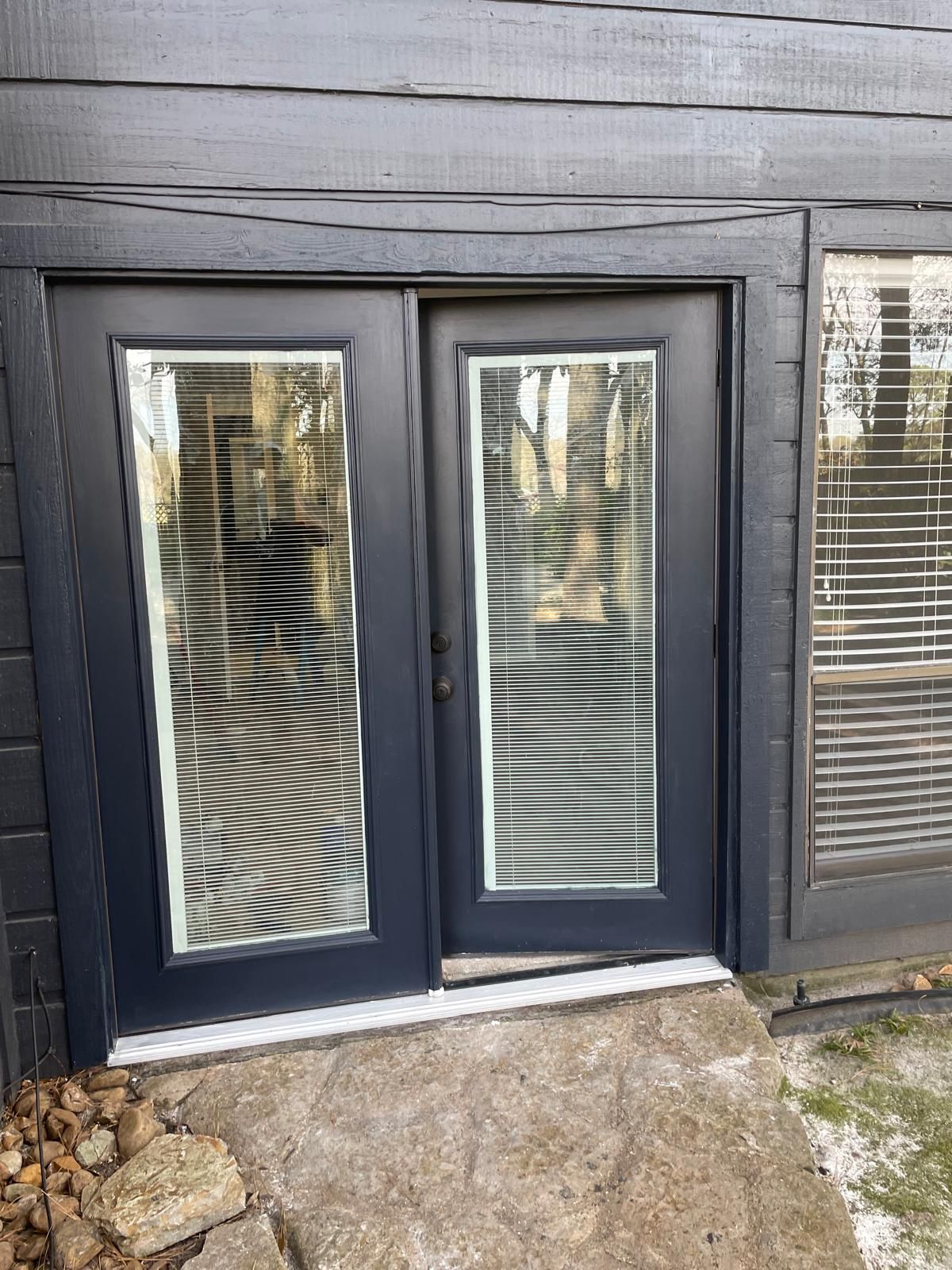 Interior Remodel French Doors construction photo 13