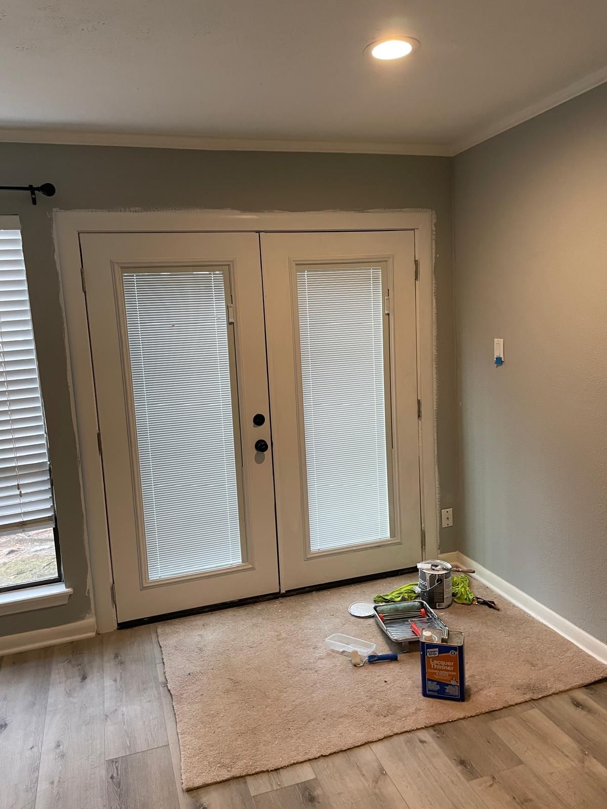 Interior Remodel French Doors construction photo 14