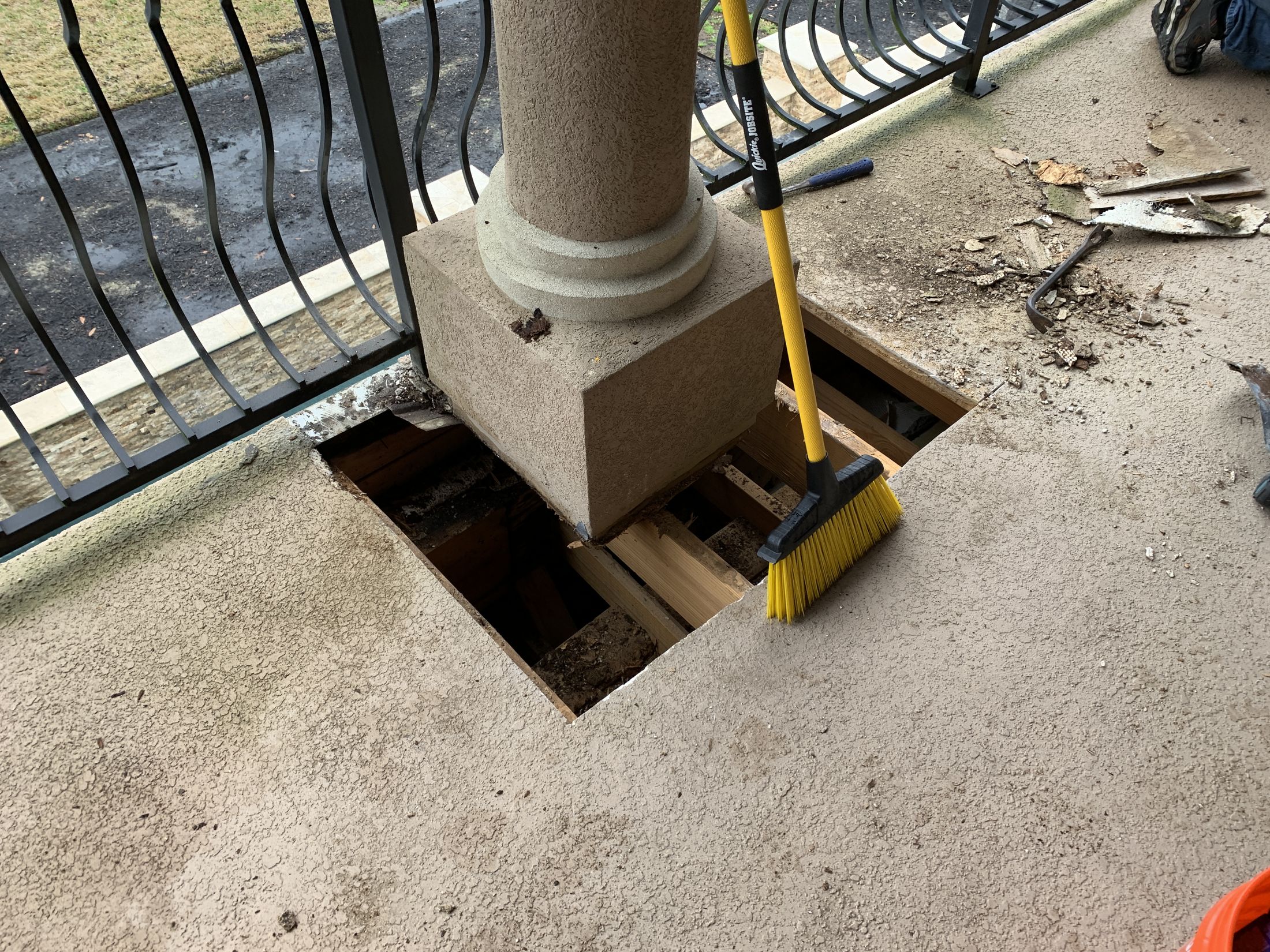 Bentwater Patio Repair construction photo 7