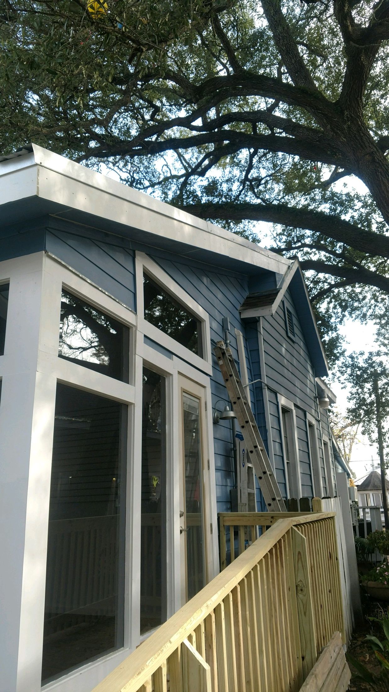 Restaurant Patio Enclosure construction photo 15